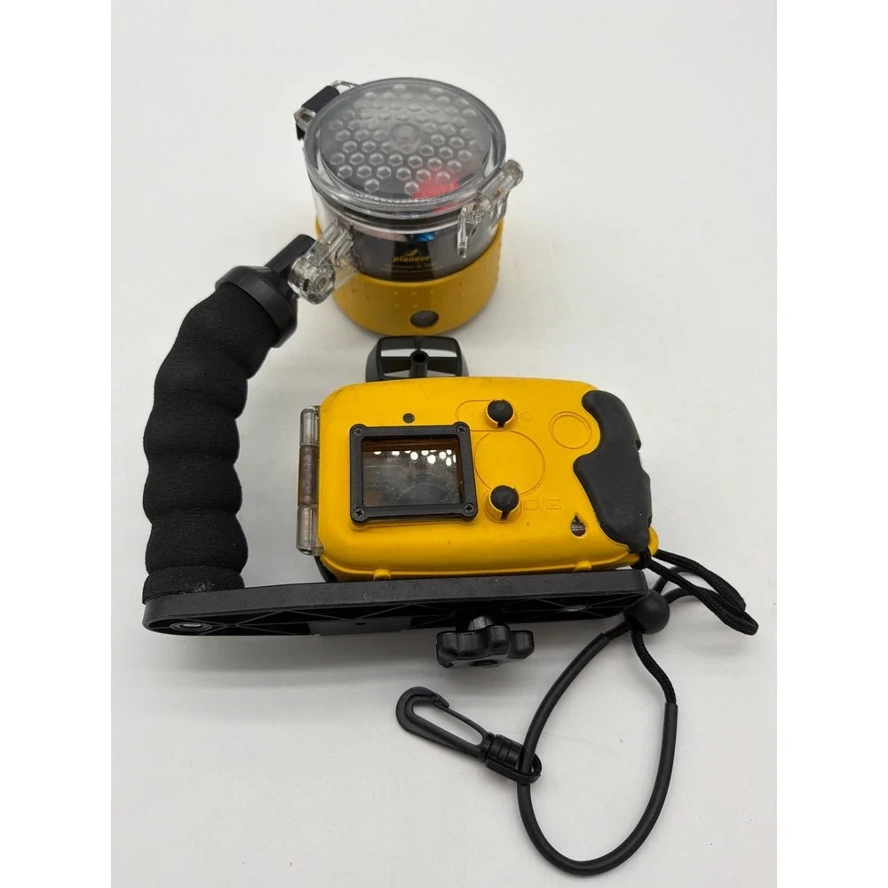 Sealife ReefMaster DC250 Underwater Film Camera Case Flash Lens Bundle‎ READ